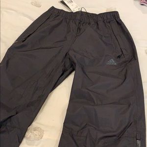 Adidas Black Windbreaker Track Pants